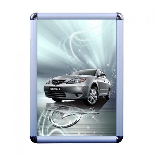 Snap Frame - Silver (Round)