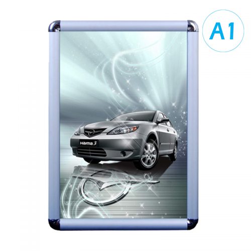Snap Frame - Silver (Round) - A1