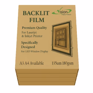 Premium Backlit Paper -   For all types of Printers - Ideal for LED Light Box Display