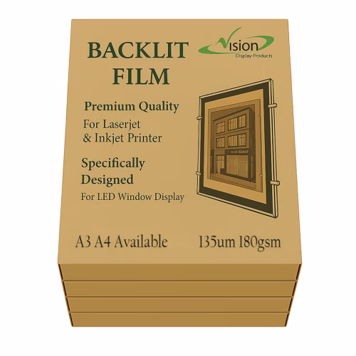 Premium Backlit Paper - For all types of Printers - Ideal for LED Light Box Display